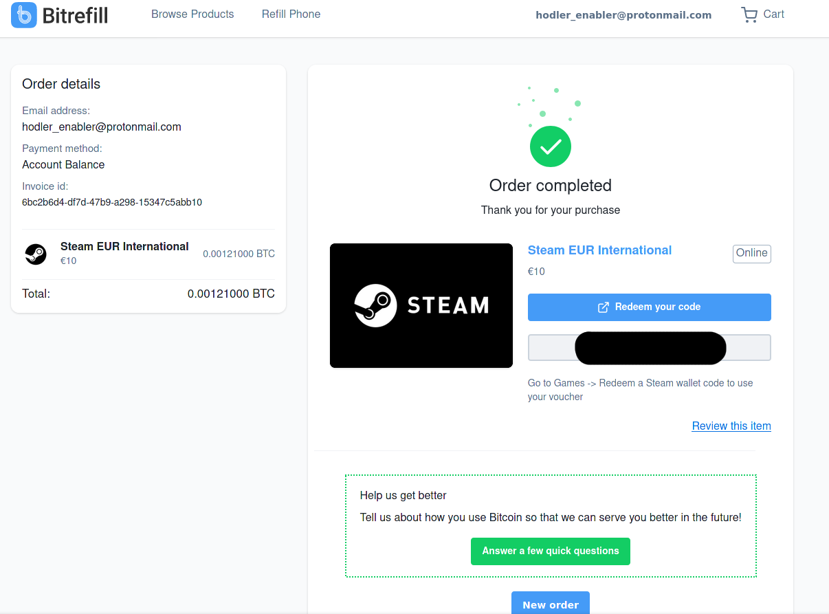 Buy Steam Vouchers with Bitcoin, Litecoin, & More | by Bitrefill |  Bitrefill Blog | Medium