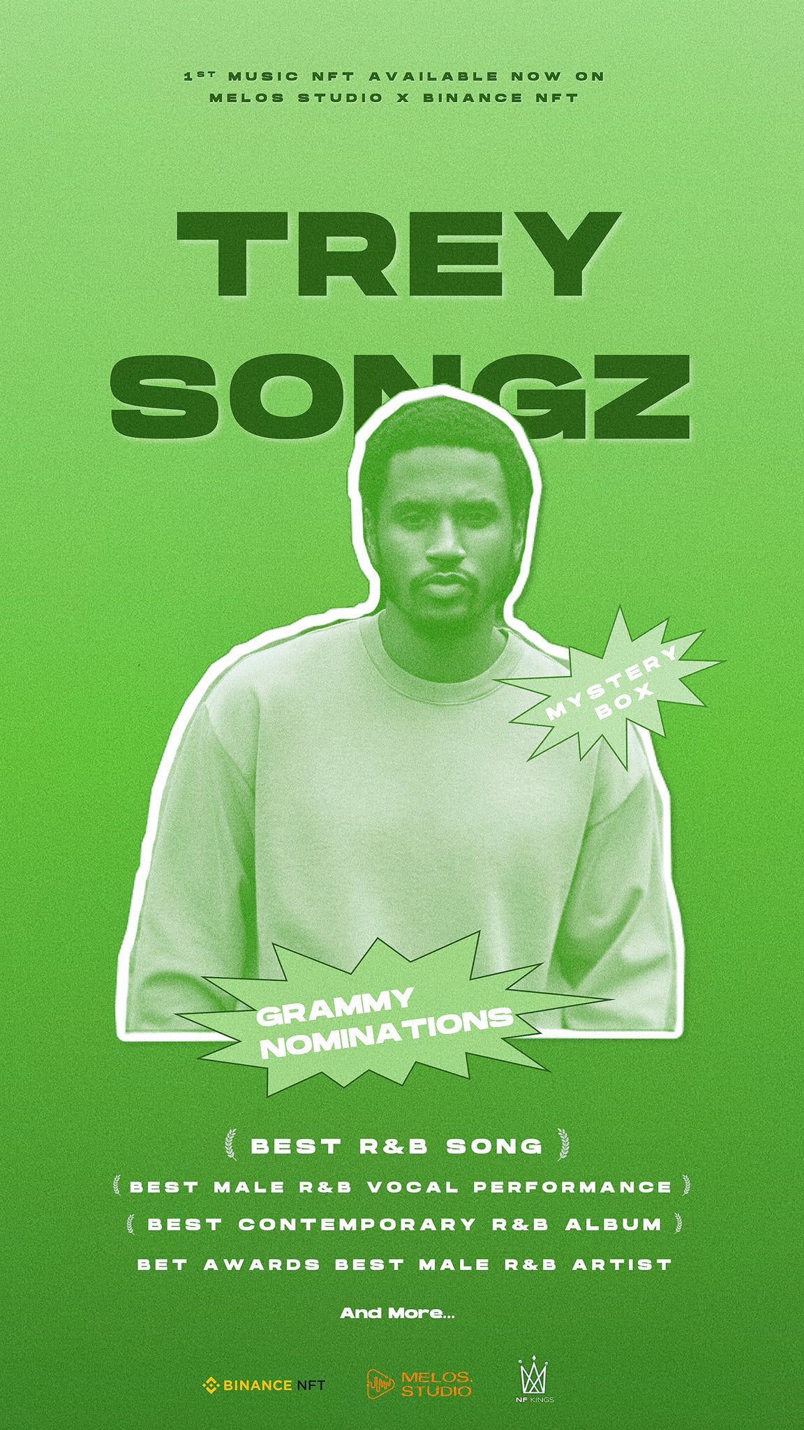 Trey Songz Releases First Music NFT Mystery Box on BinanceNFT | by NFKings  | Medium