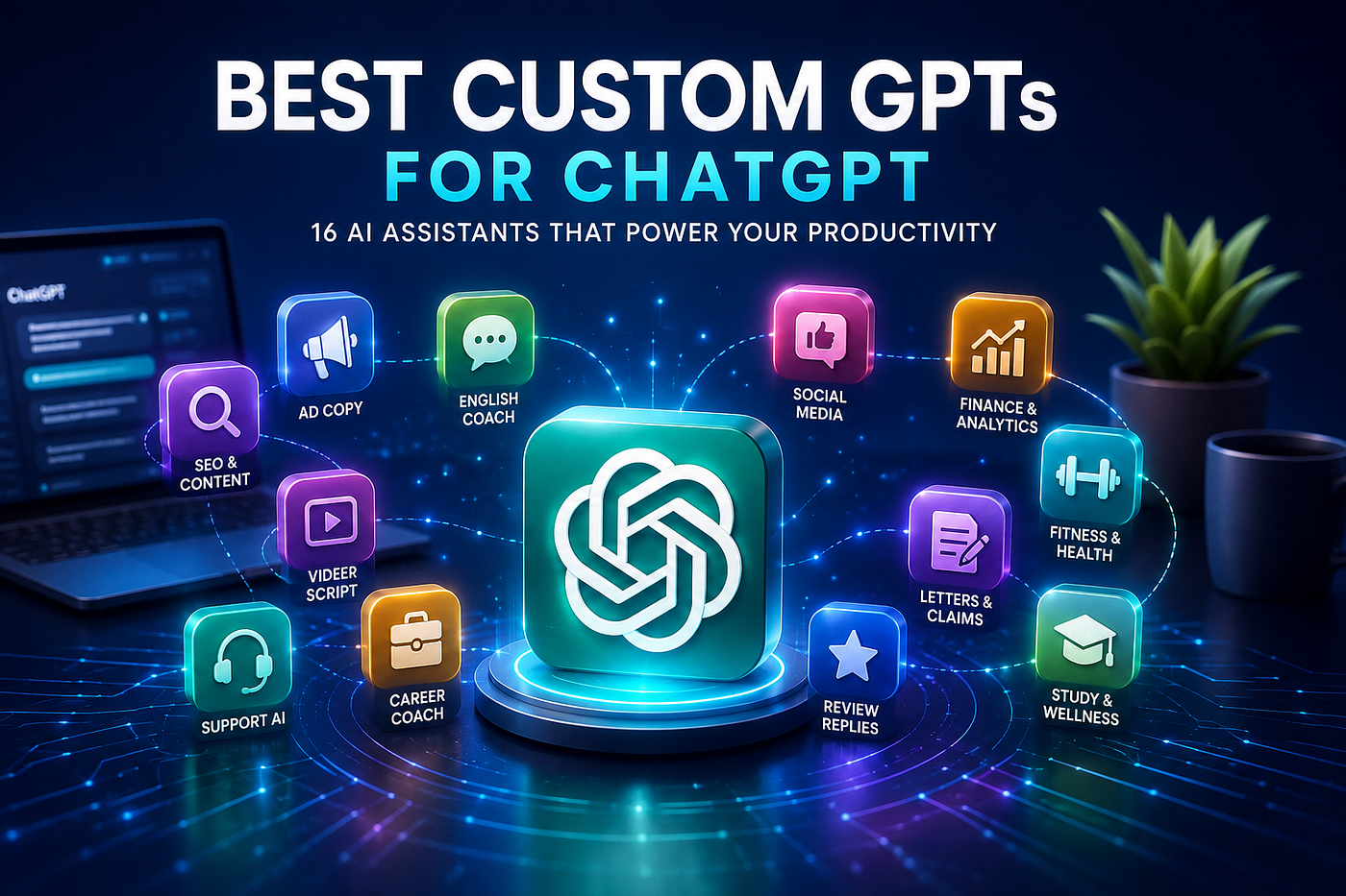 Best Custom GPTs for ChatGPT in 2026: 16 AI Assistants That Can Save You Hours Every Week