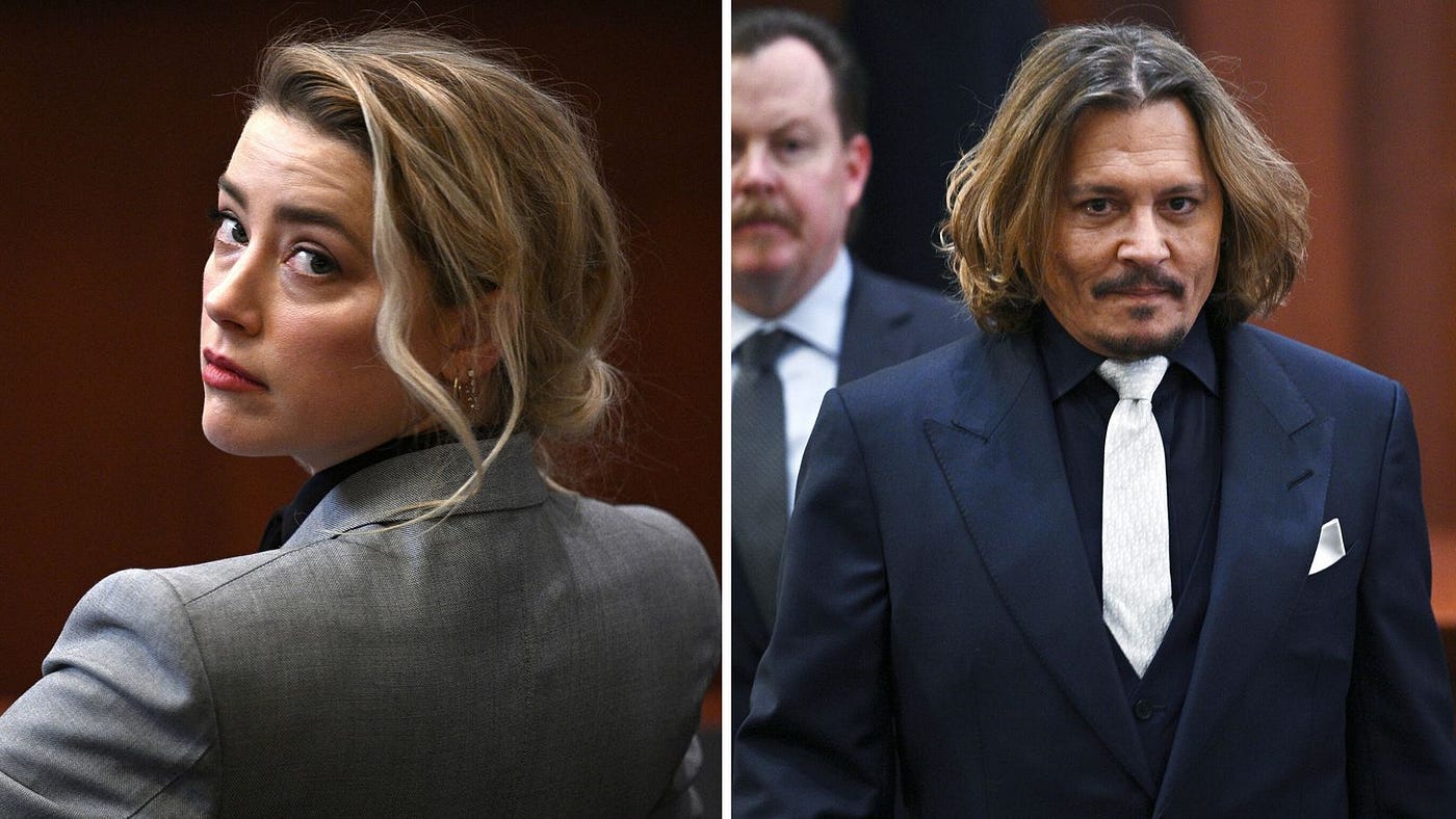Johnny Depp, Amber Heard — Shocking Trial Highlights. | by JulieMarieWrites  | The Digital Journals | Medium