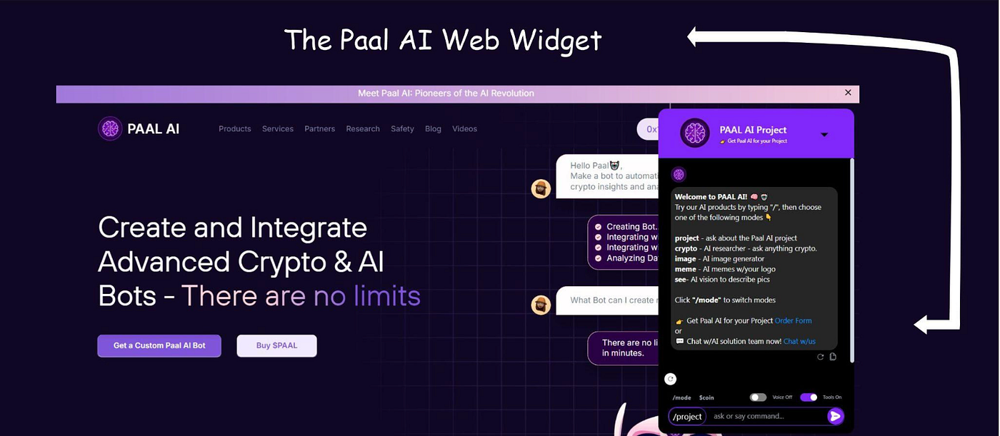 PAAL AI WEB WIDGET: THE MIDAS TOUCH TO UI/UX | by Paal AI | Medium
