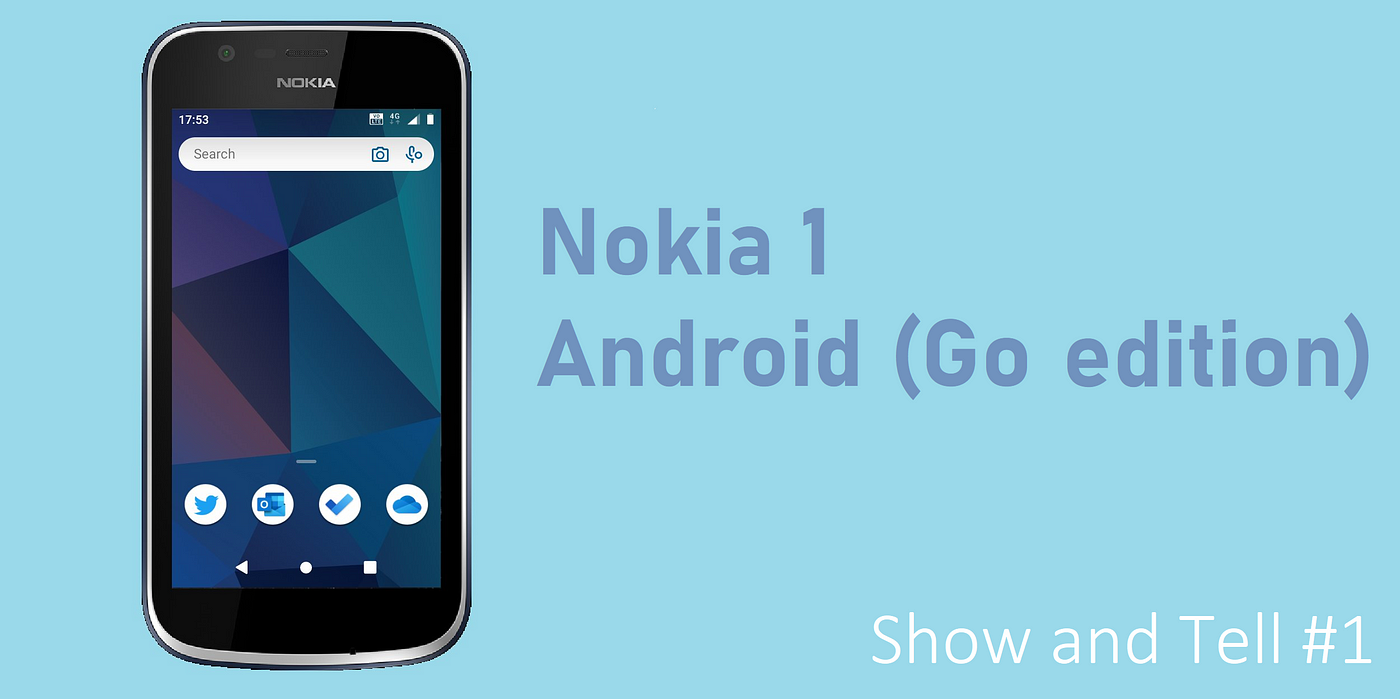 Nokia 1 and Android (Go edition). An in-depth review of subpar hardware… |  by Vernewave | Medium