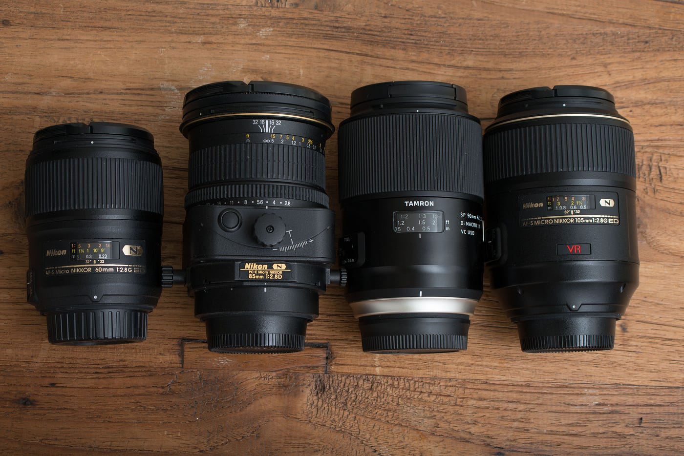 Nikon AF Micro Nikkor 60mm and 105mm Set