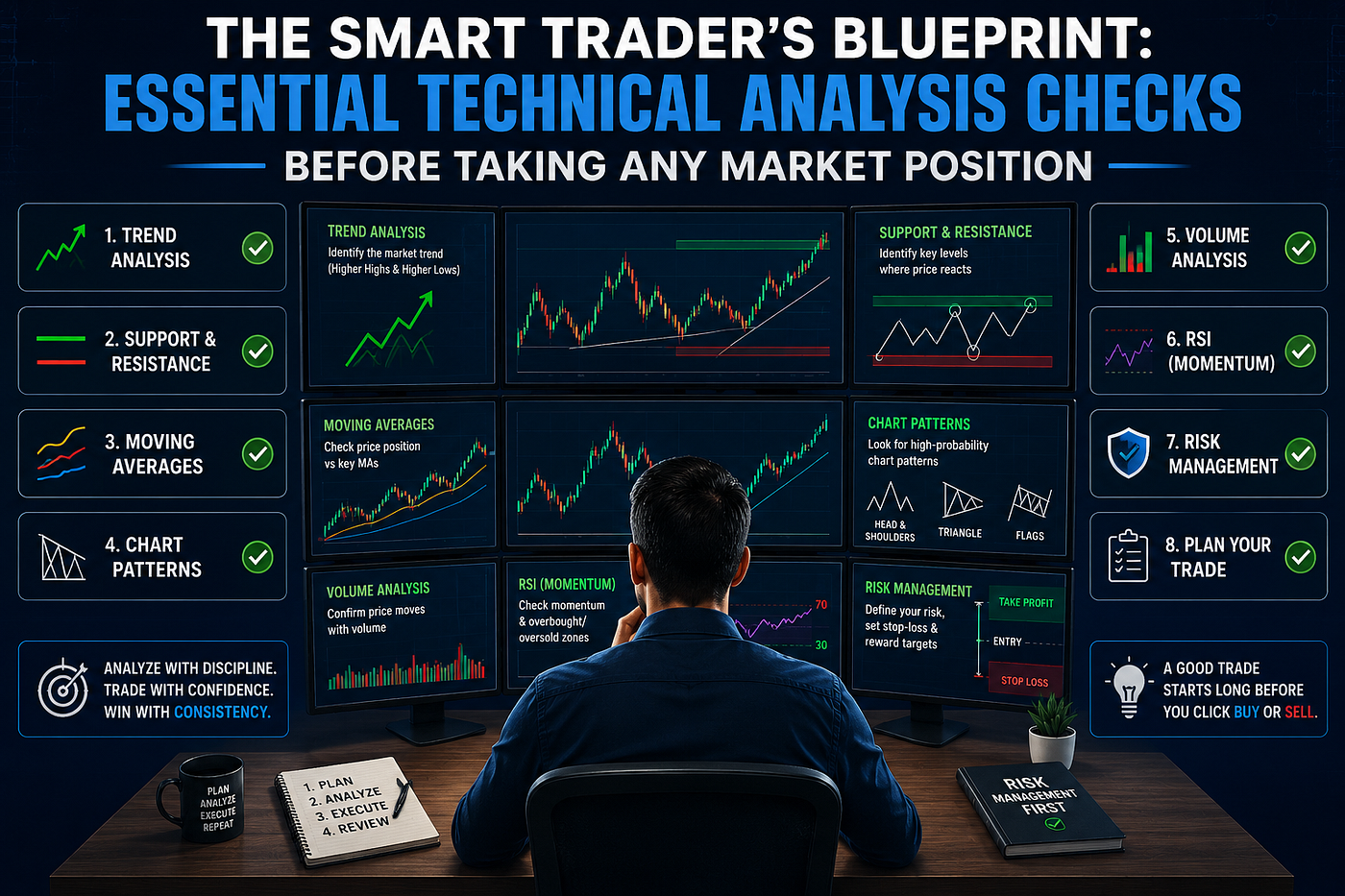 Technical Analysis Checklist Before Entering Any Trade