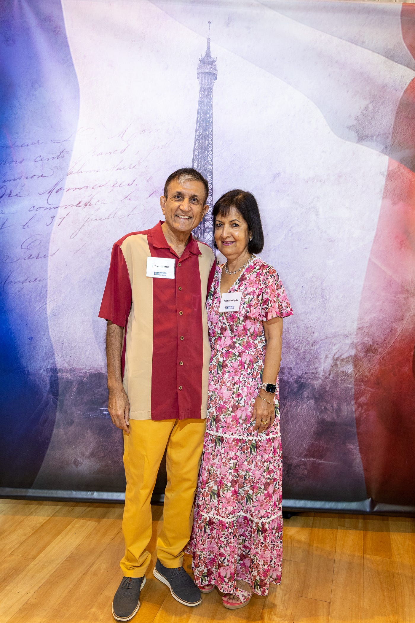 Soneet Kapila and Dr. Prabodh Kapila (Credit — Downtown Photo)
