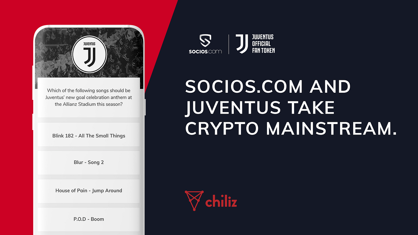 SOCIOS.COM AND JUVENTUS TAKE CRYPTO MAINSTREAM | by Chiliz | Chiliz | Medium