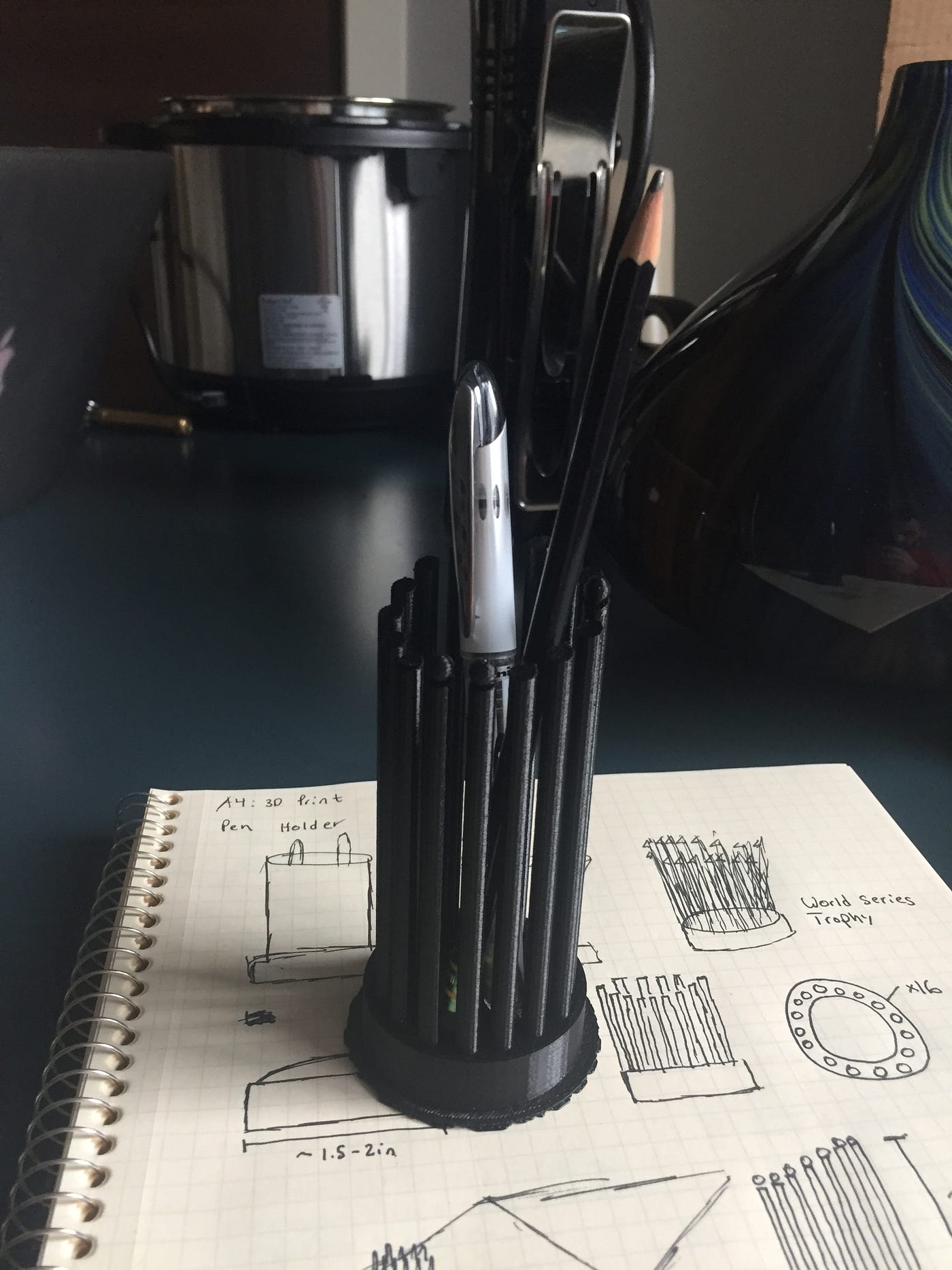 A4: 3D Printed Object. Design & Process of a 3D-Printed Pen…