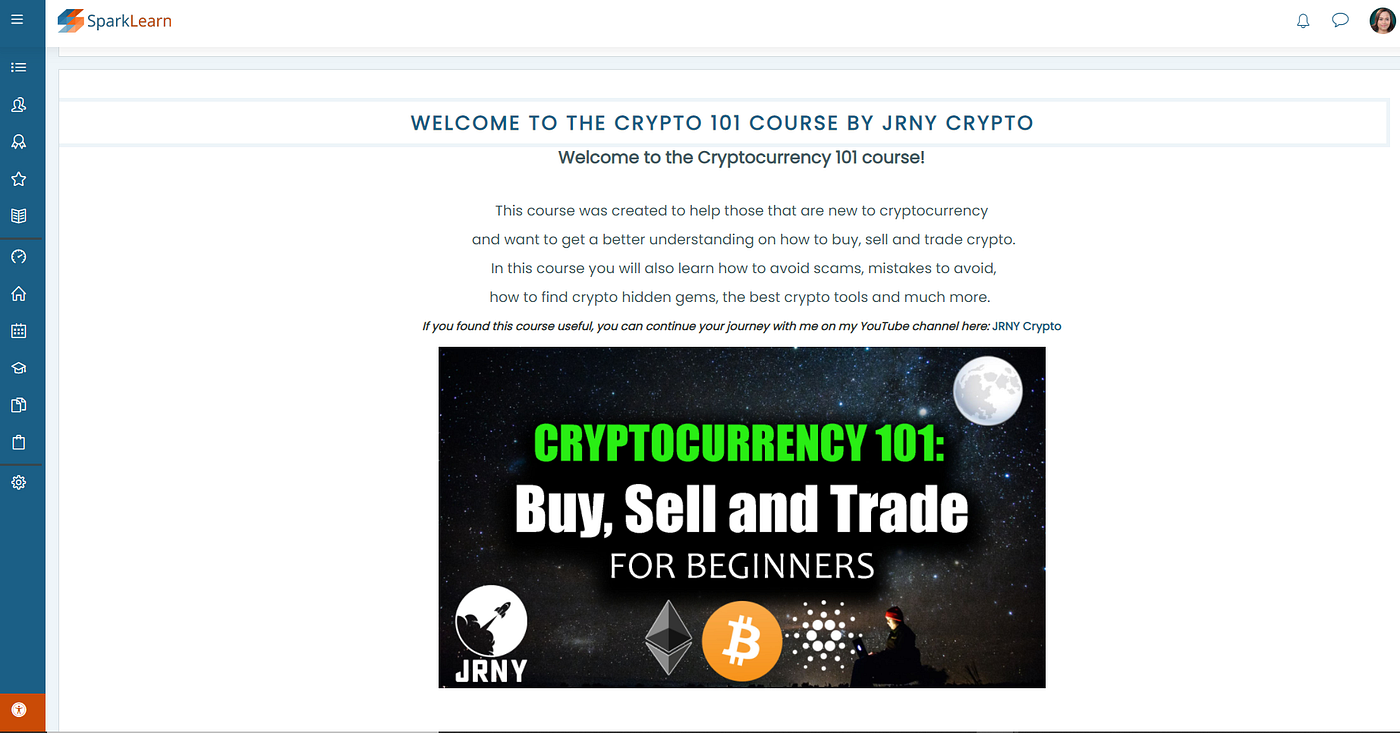 Four E-Learning Platforms for Your Cryptocurrency Knowledge | by Melissa  Mesias | SparkPoint | Medium