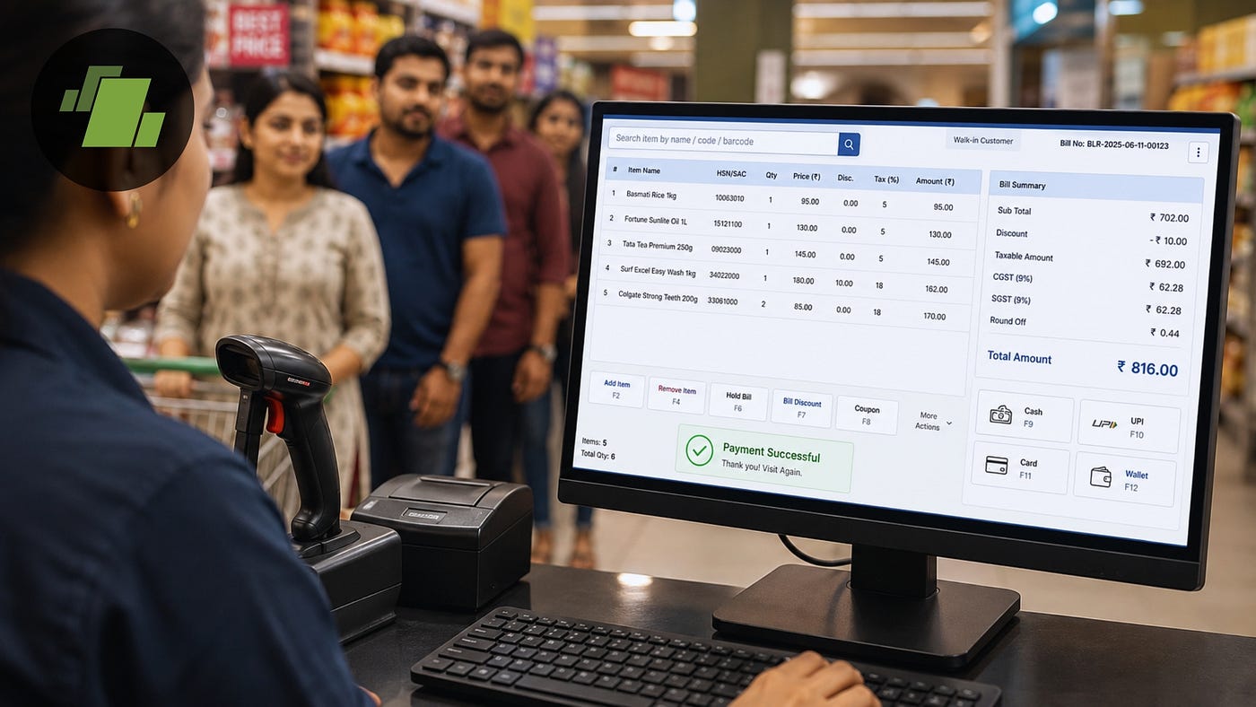 From Long Queues to Faster Checkout: How LOGIC ERP Retail Billing Software Solves Everyday Retail…