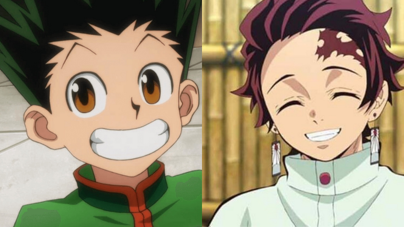 Comparison: Tanjiro from Demon Slayer and Gon from Hunter X Hunter, by  Kristina Ebanez