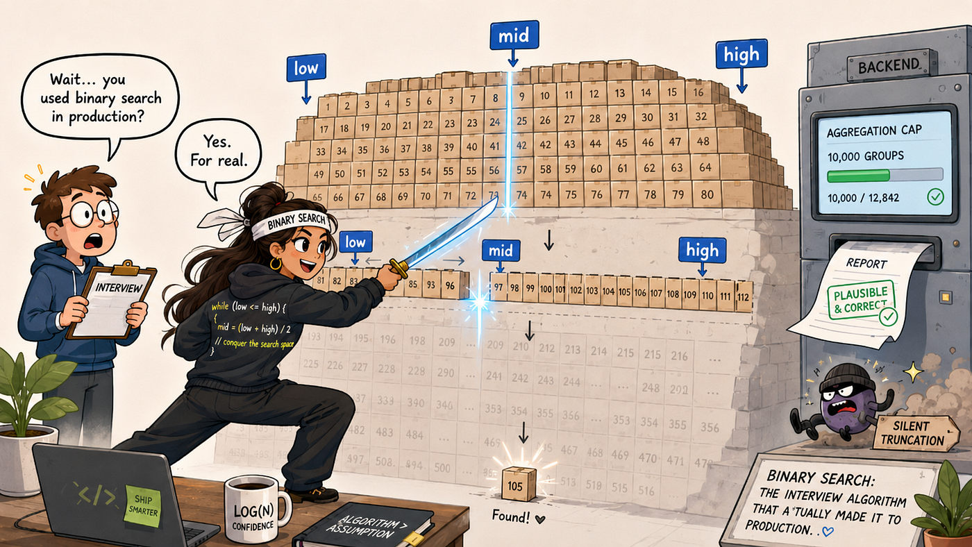 Binary Search: The Algorithm Every Engineer Aces in Interviews and (Almost) Never Uses Again