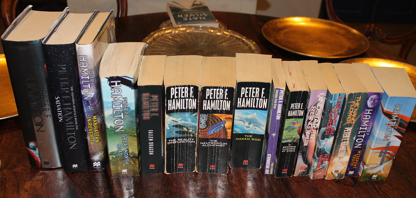  Peter F. Hamilton: books, biography, latest update