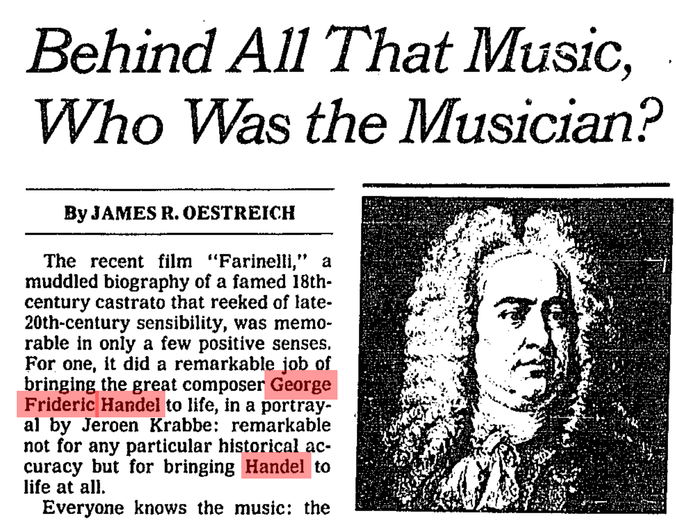 Handel and his Hidden Life Behind Music | by Alexis Houchin | Medium