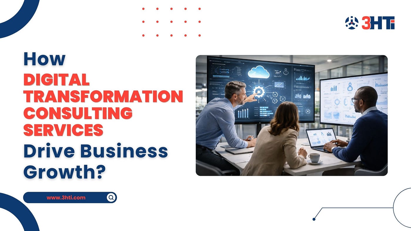 How Digital Transformation Consulting Services Drive Business Growth?