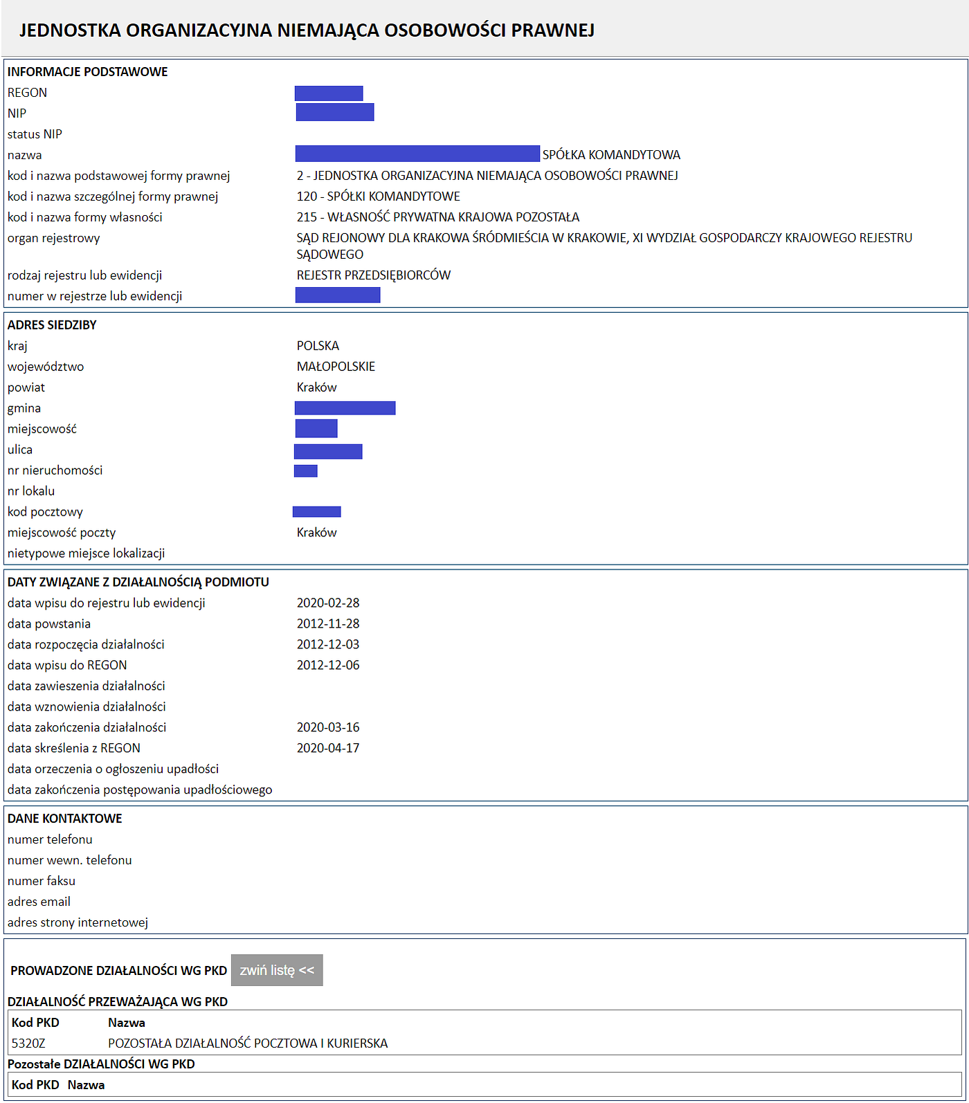 Rejestr REGON: jakie informacje o firmach zawiera?