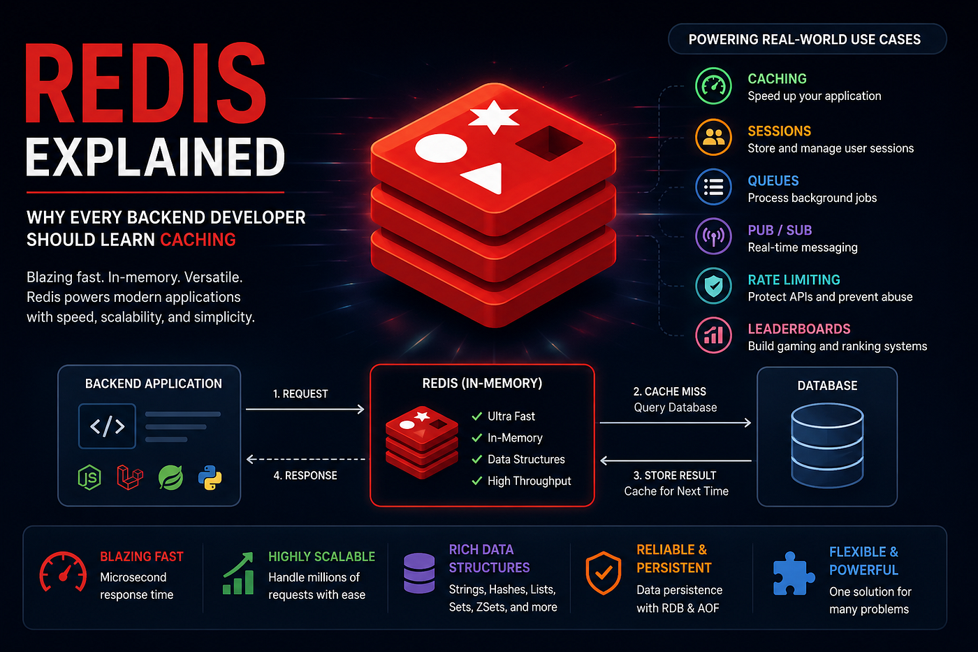 Redis Explained: Why Every Backend Developer Should Learn Caching