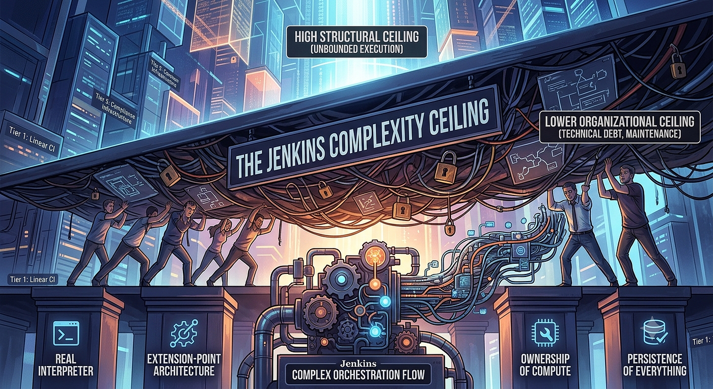 The Jenkins Complexity Ceiling: A Complete Technical Account