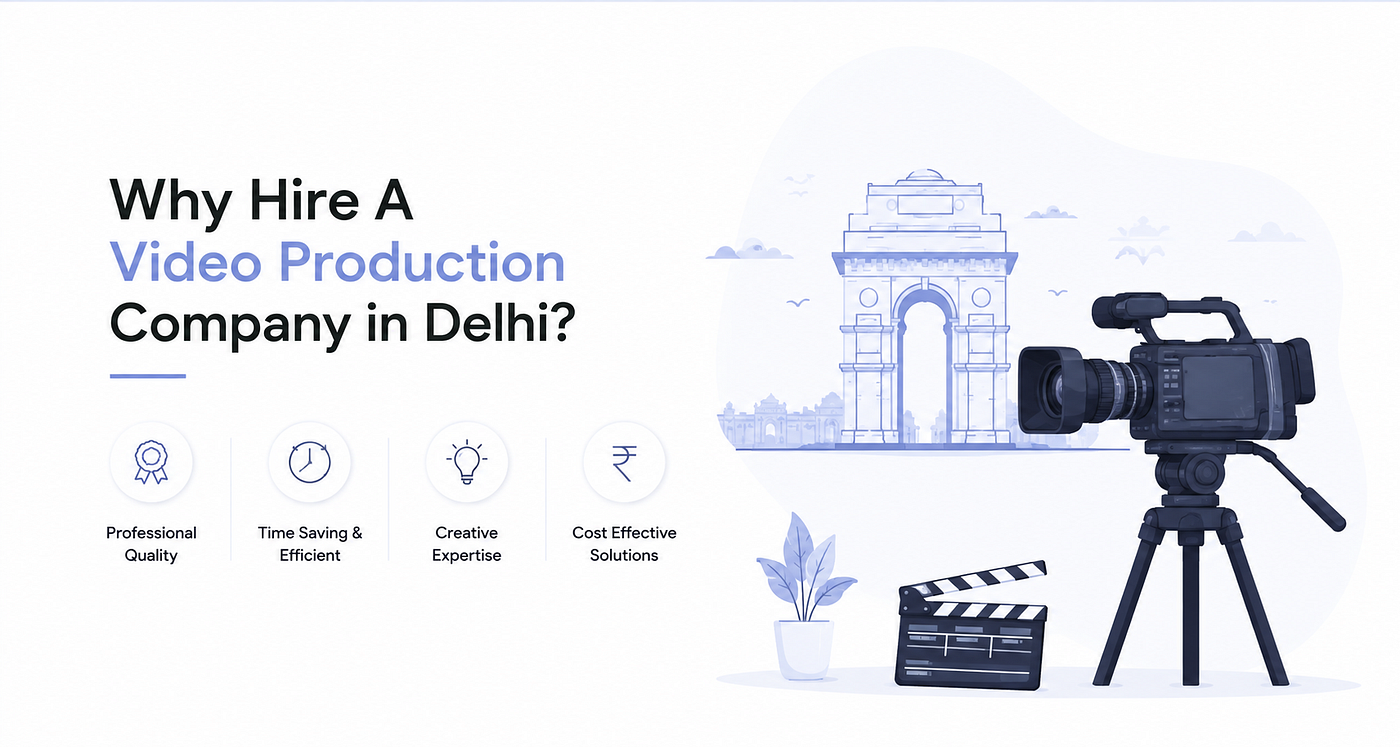 Why Hire A Video Production Company in Delhi?