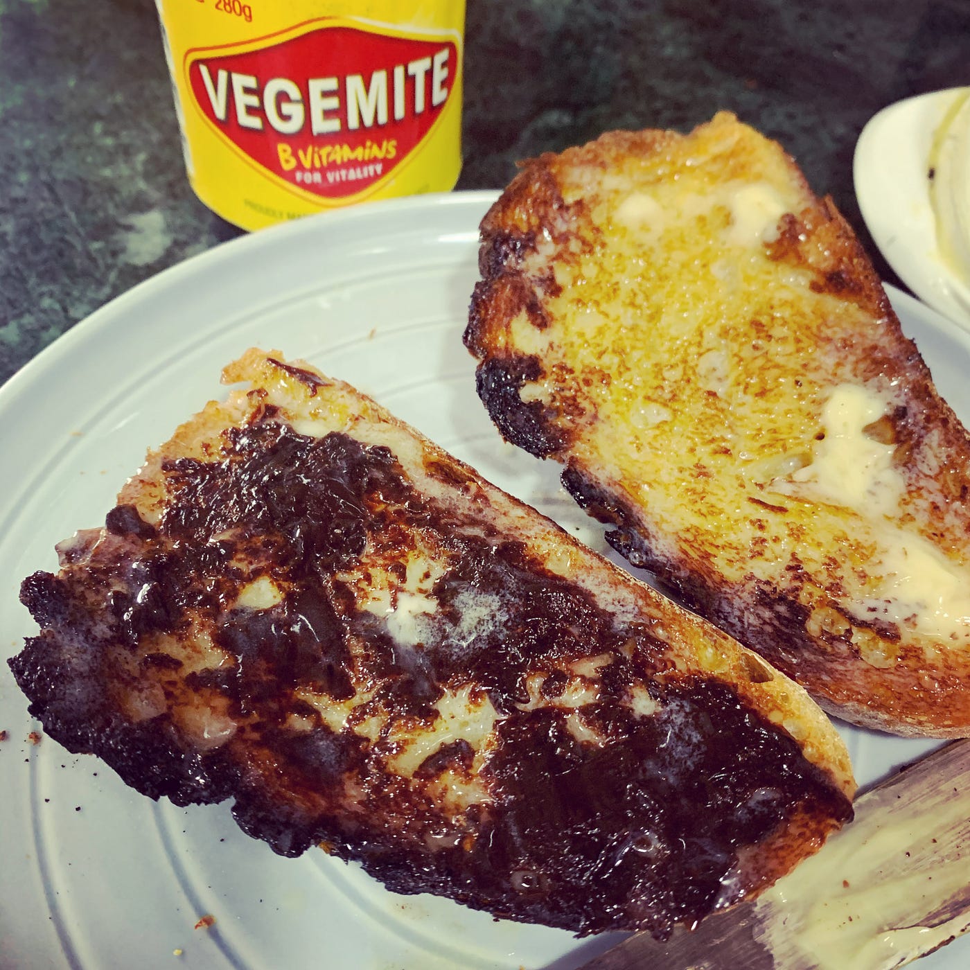 Finding Comfort In Vegemite On Toast (OR The Art of Making Toast), by Miss  Rachie B