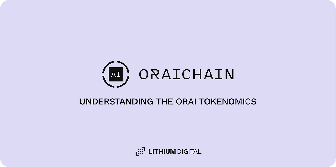 The ORAI Token: Utility and Tokenomics Explained | by Lithium Digital |  Medium
