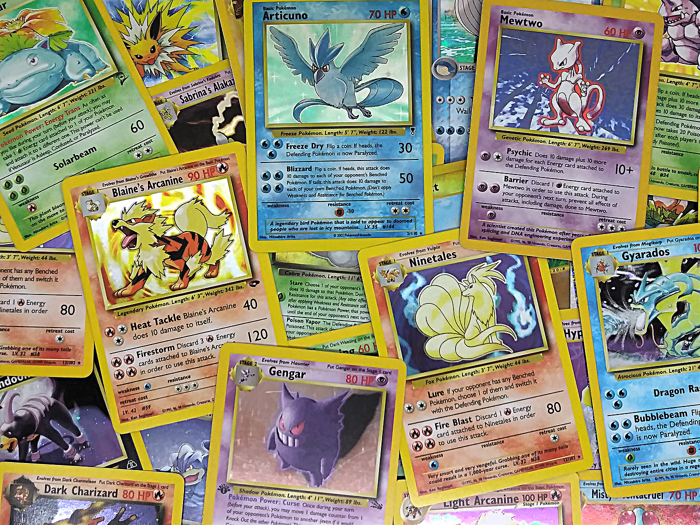 original rare pokemon cards 25 with 100 HP or Higher (Assorted Lot with No Duplicates) (Original Version) : Toys & Games or Mewtwo Pokmon Card Collectors Are Paying