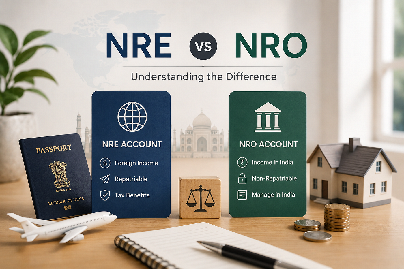 NRE vs. NRO Accounts: The Difference Every NRI Should Understand Before Managing Money in India