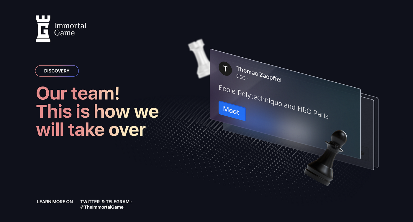 Immortal Game is building a web3 chess platform