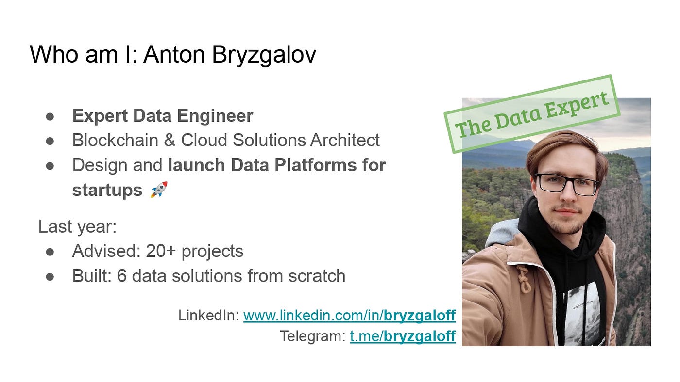 Ethereum Data Analysis and Integration in AWS”: a YouTube talk  transcription | by Anton Bryzgalov | Dev Genius
