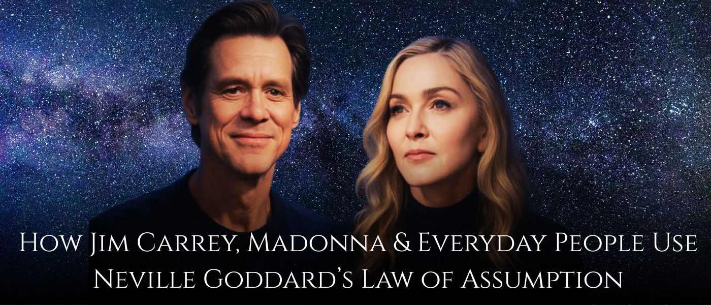 Manifestation Mastery: How Jim Carrey, Madonna & Everyday People Use Neville Goddard’s Law of…