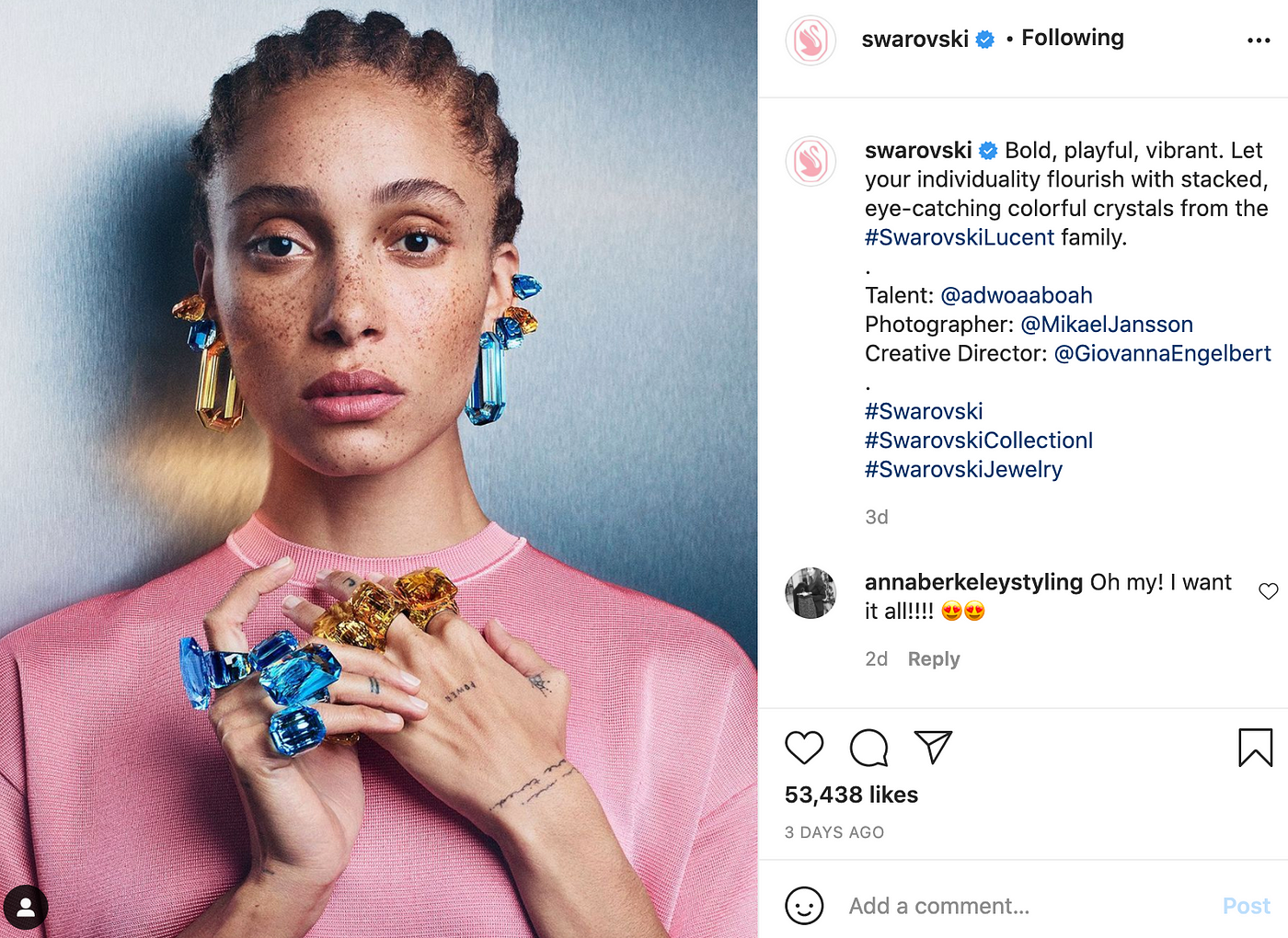 Swarovski: 'Igniting' their new brand identity | by Alexandra Schwab |  Marketing in the Age of Digital | Medium