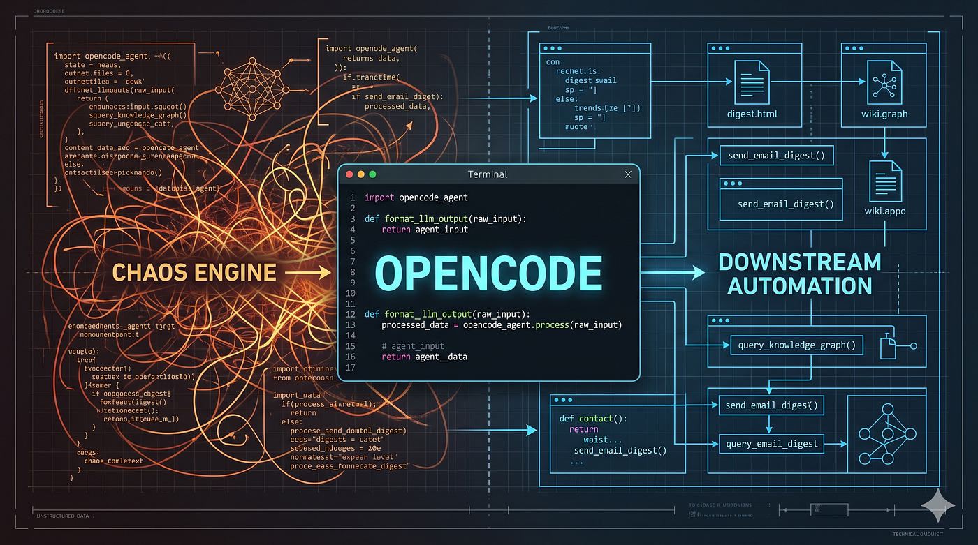 The right way to use Opencode is to build your own app