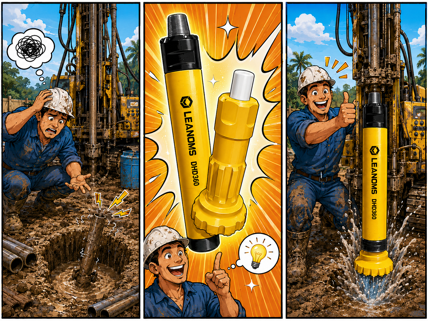 How to Choose the Right DTH Hammer and DTH Bit for Rock Drilling Projects