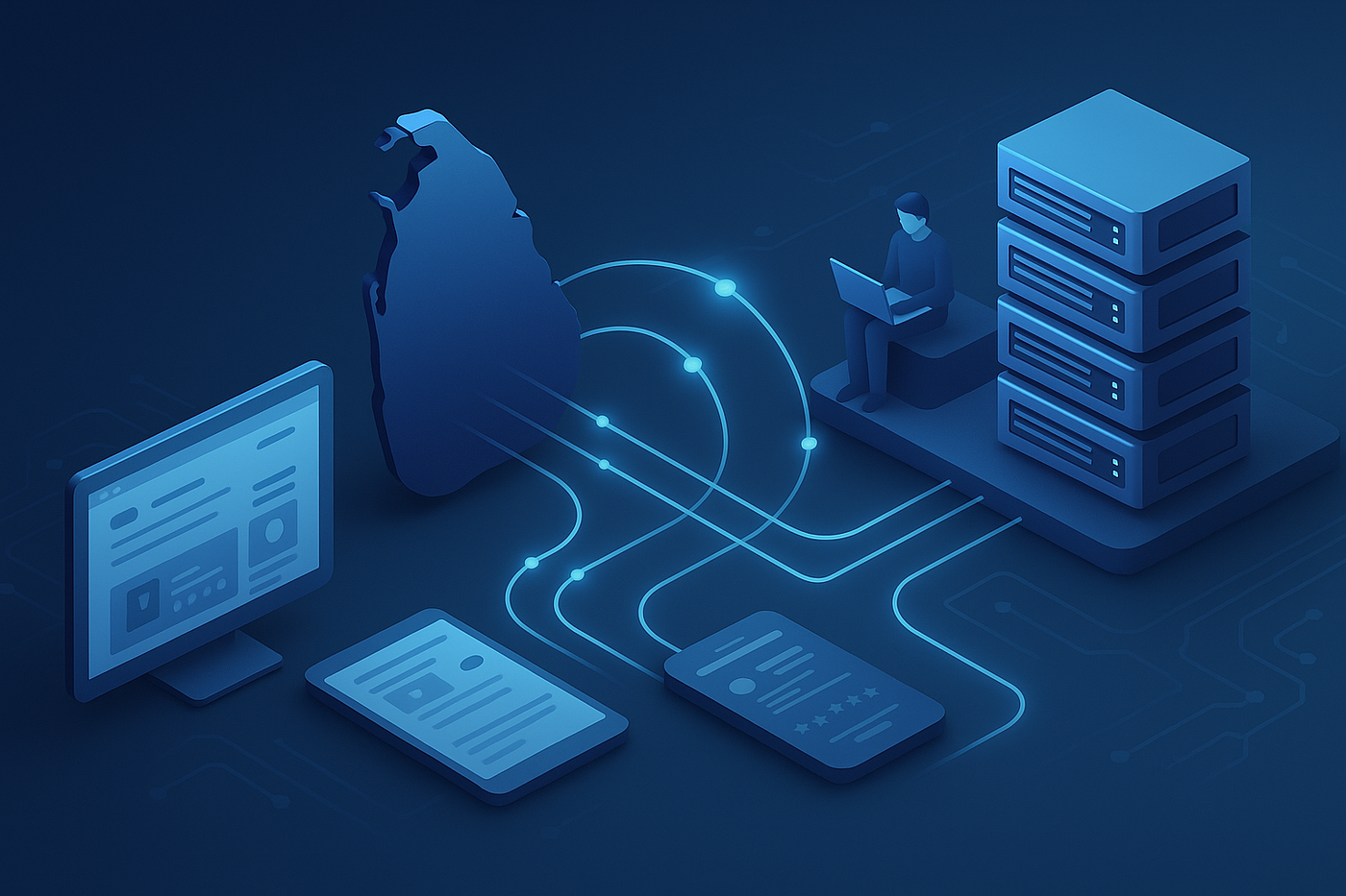 Sri Lanka IP routing enables steady price, stock, and review data collection.