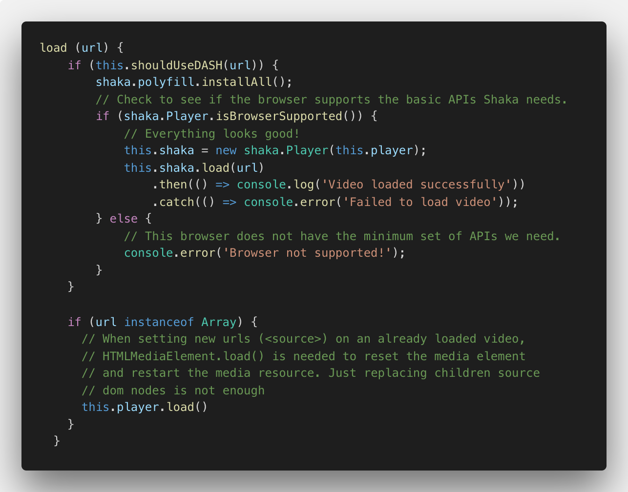 Add custom player in react-player react component library | by