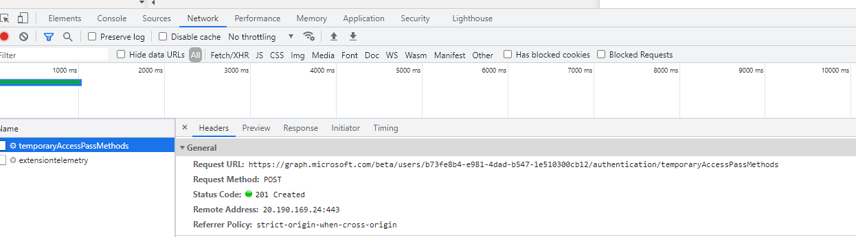 Creating my own TAP (Temporary Access Pass) complexity