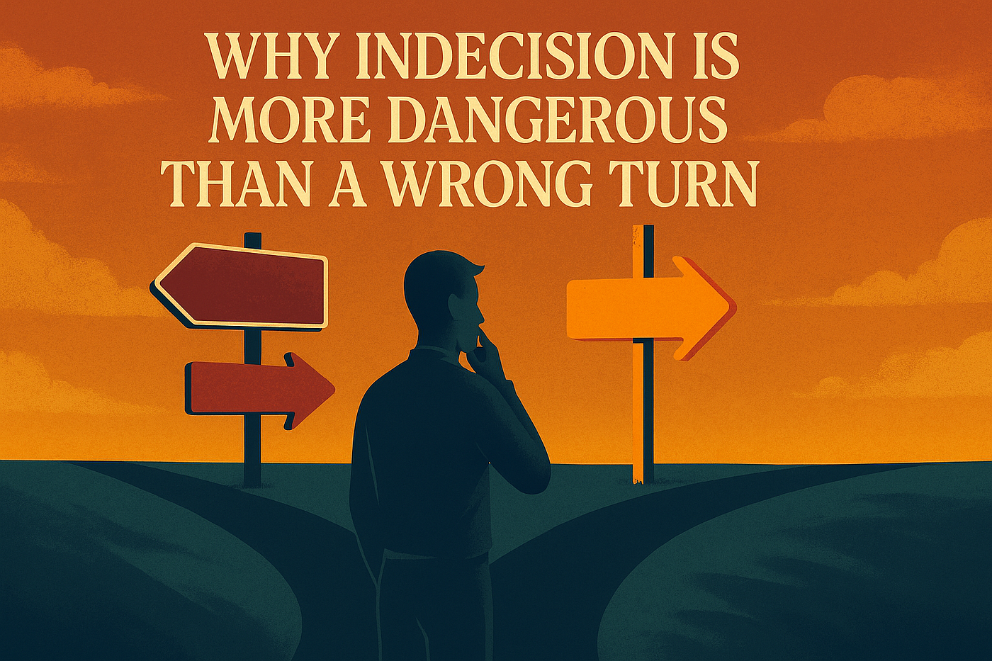 Why Indecision is More Dangerous Than a Wrong Turn