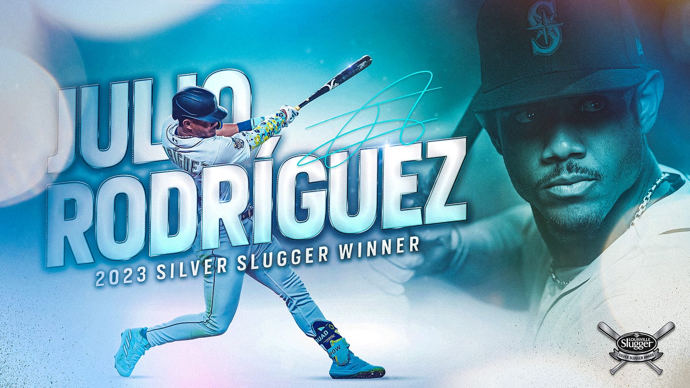 Julio Rodríguez Named 2023 AL Silver Slugger Award Winner