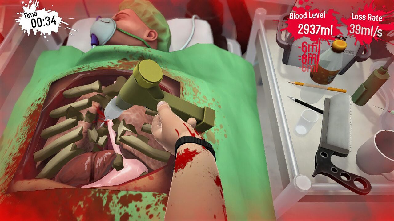 Análise, Surgeon Simulator CPR (Switch), by Thiago Batista, Aventurine  Brasil