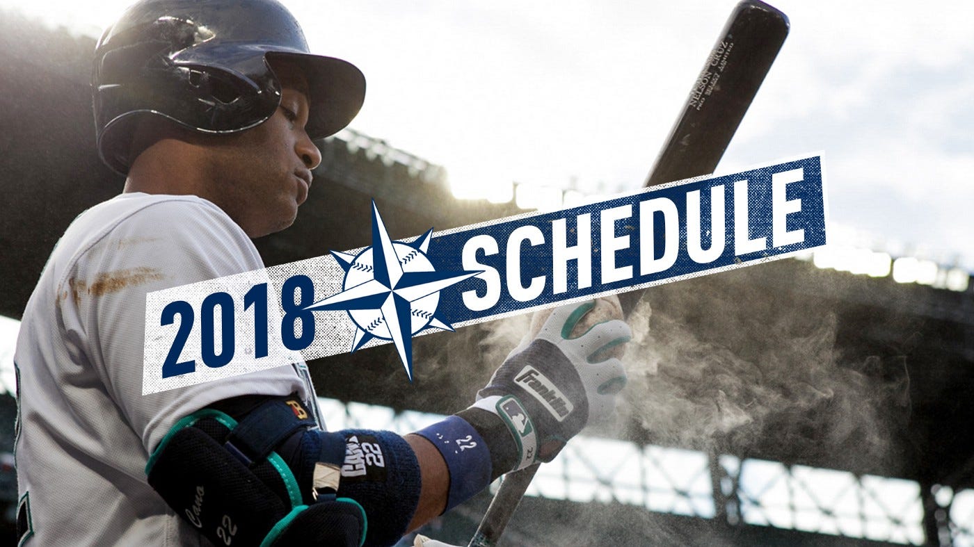 MLB Announces Finalized 2018 Schedule by Mariners PR From the Corner of Edgar and Dave