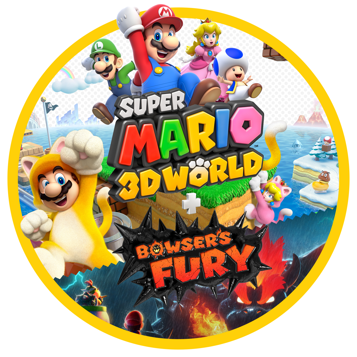 Super Mario 3D World + Bowser's Fury full site open, new details and art