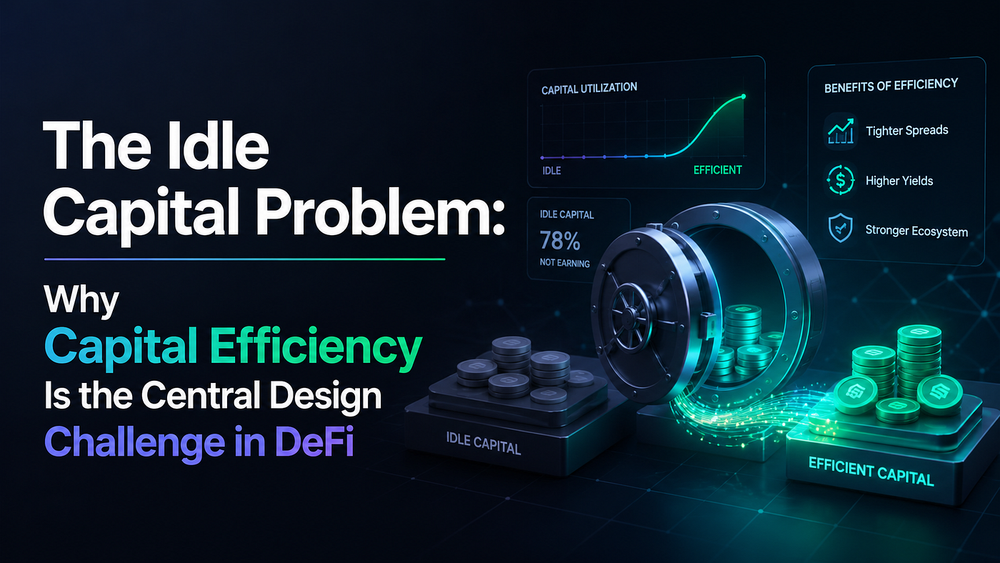 The Idle Capital Problem: Why Capital Efficiency Is the Central Design Challenge in DeFi