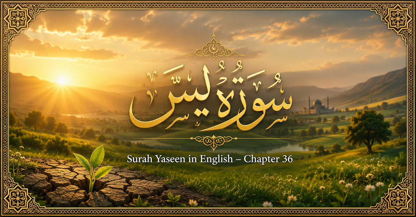 Surah Yaseen in English — Full Translation & Benefits (Chapter 36)