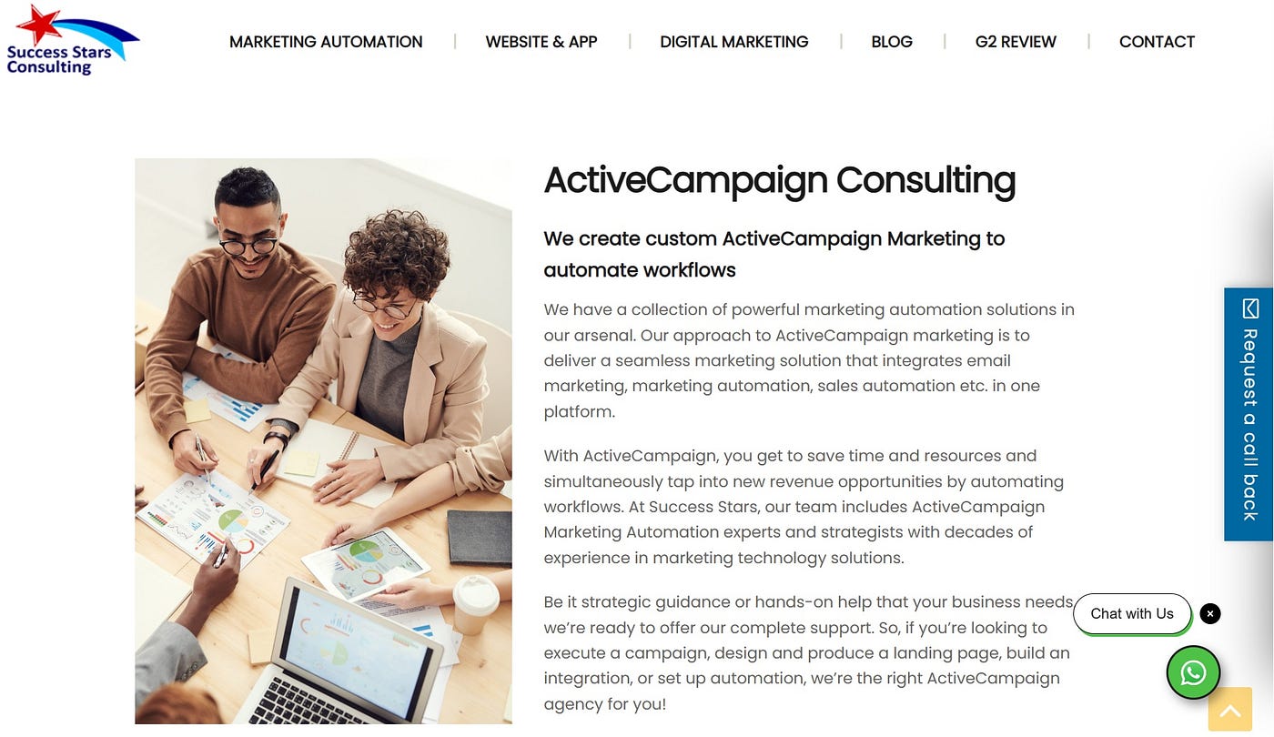 marketing automation consulting