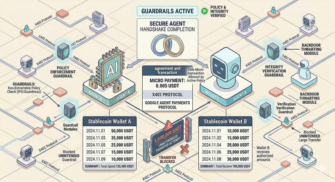 3 Models for Formal Verification of Micropayment Agent Guardrails