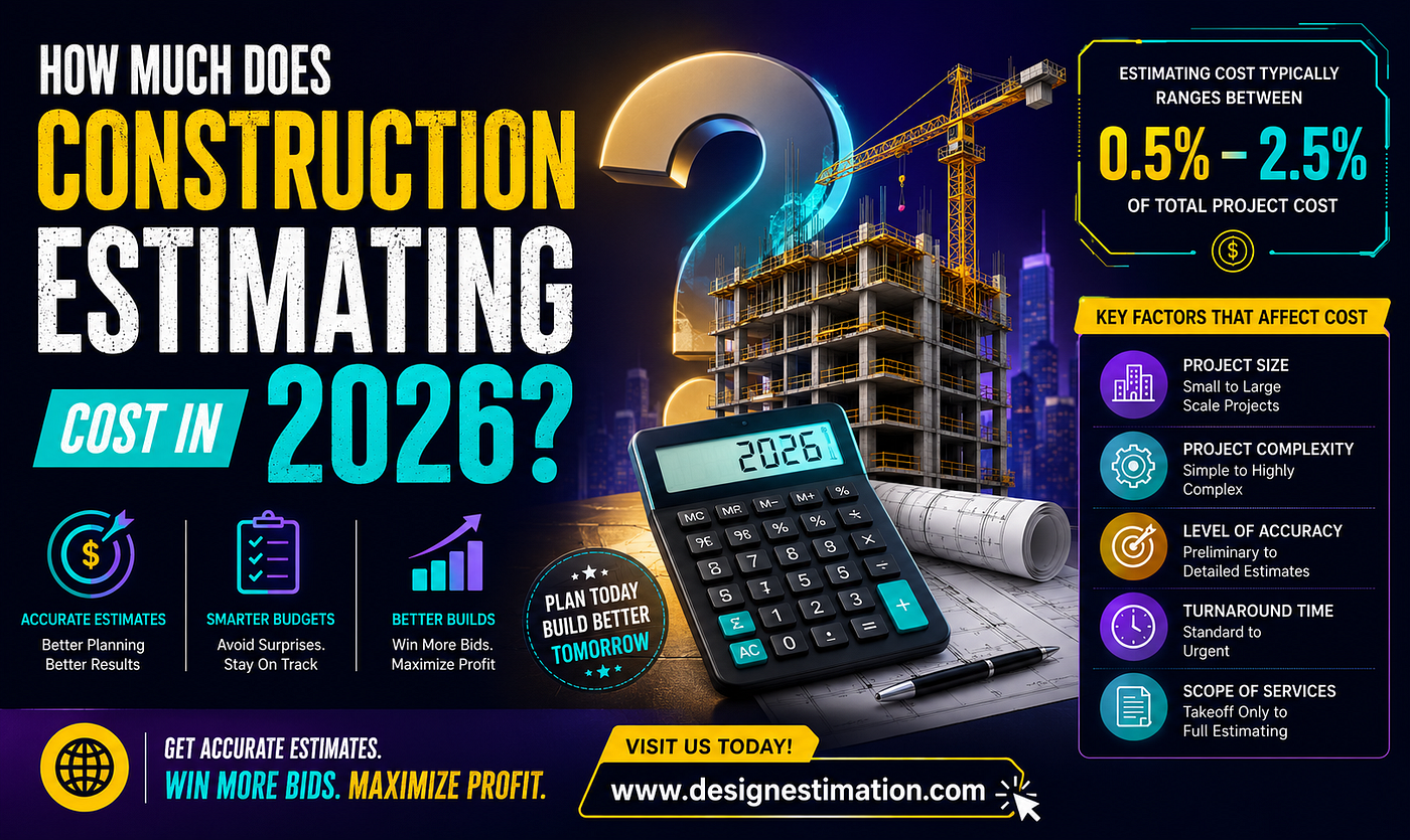 How Much Does Construction Estimating Cost in 2026?