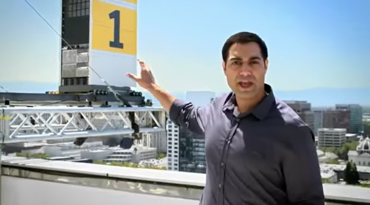 When data was dropped from 20 floors and still came back to life