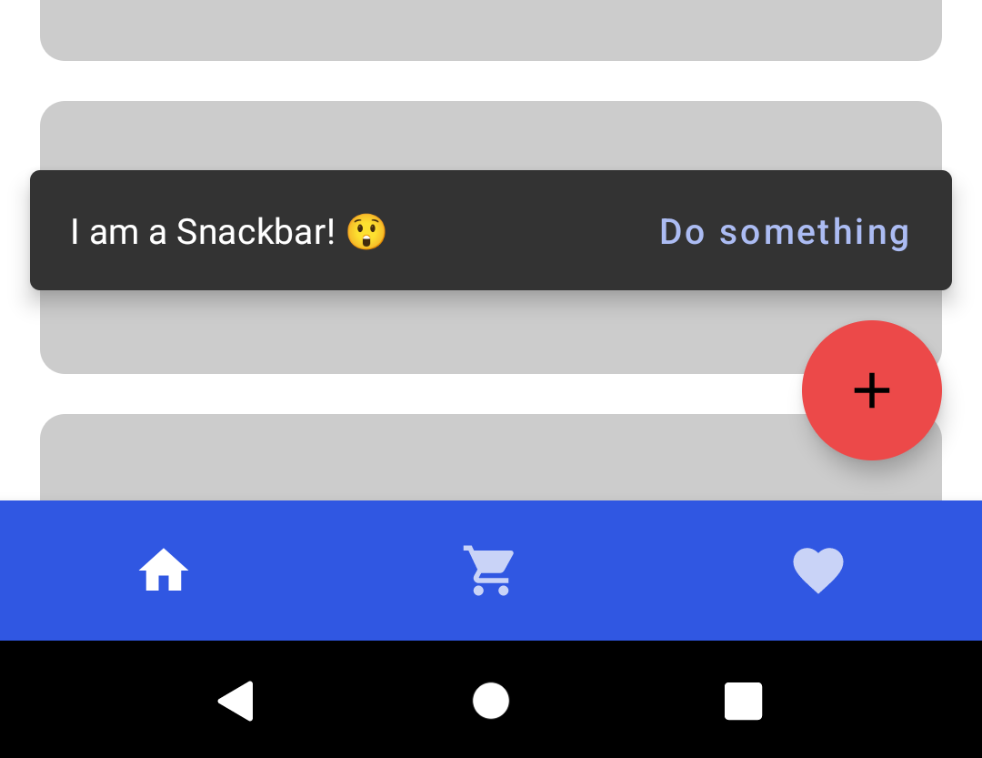 Snackbar in Android using Jetpack Compose - GeeksforGeeks