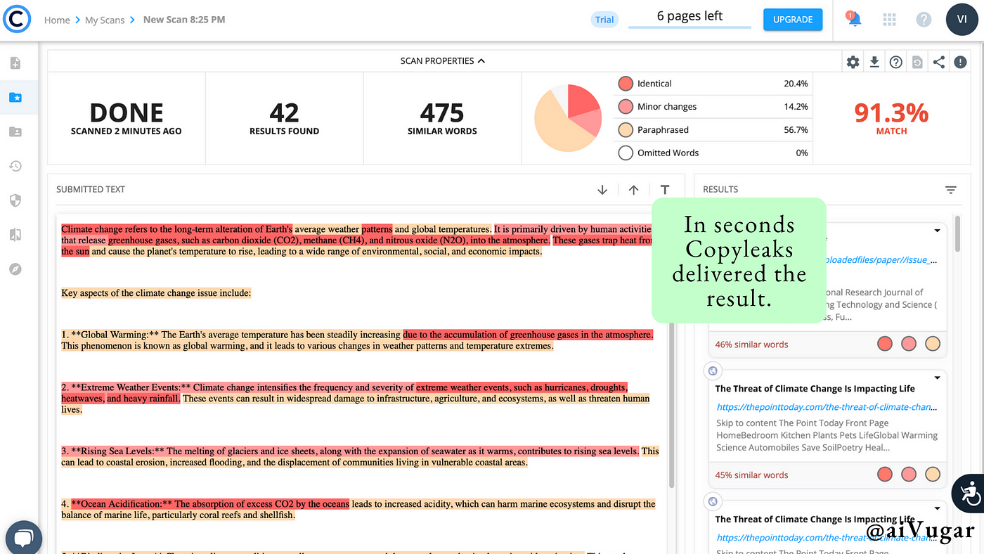 Copyleaks: AI-based plagiarism detection and content integrity platform, by Vugar Ibrahimov