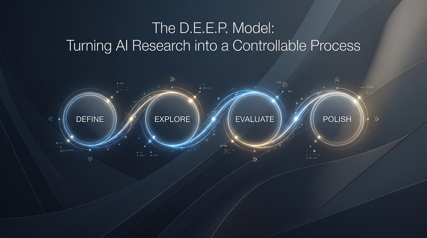 The D.E.E.P. Model: Turning AI Research into a Controllable Process — Part-02