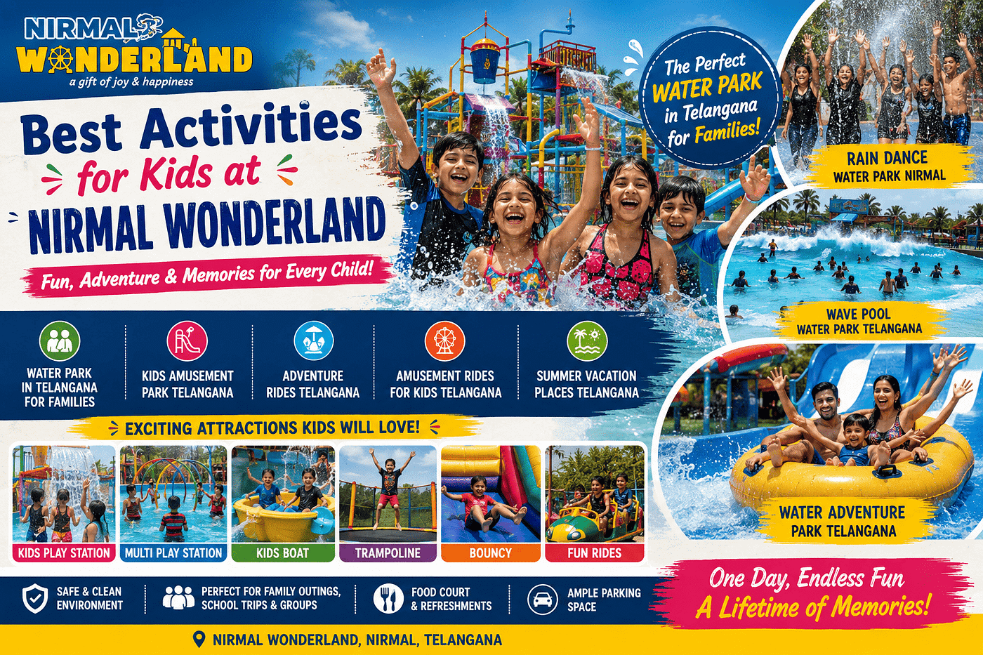Best Activities for Kids at Nirmal Wonderland